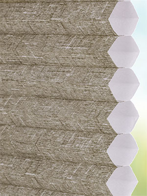Stoff Plissee Maßanfertigung Comb Cloth fleece 21.467